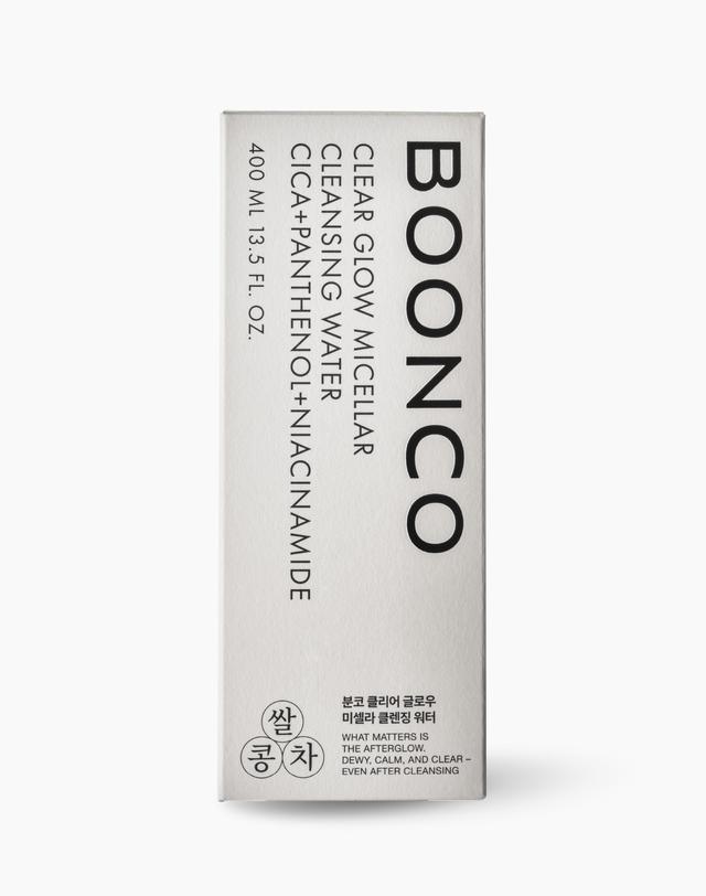 분코 분코 클리어 글로우 미셀라 클렌징워터 400ml X 2개 착용컷
