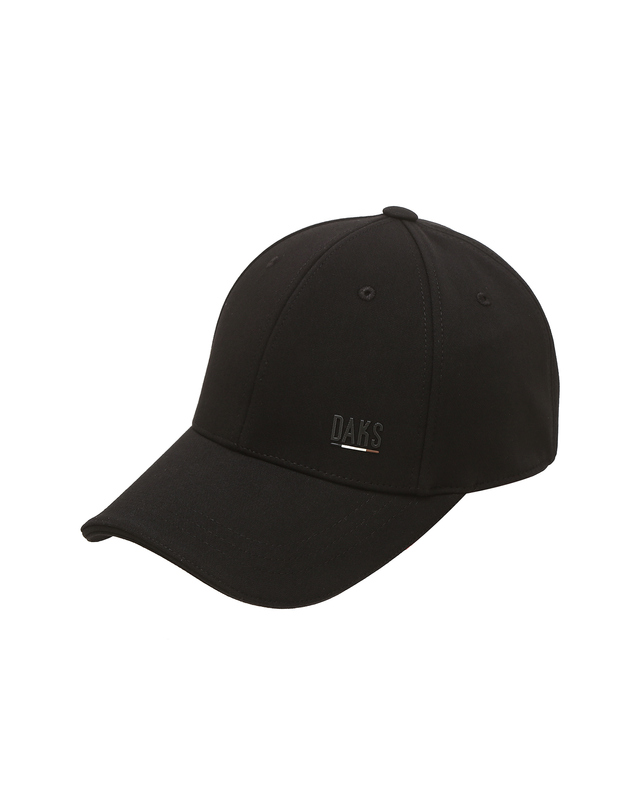 닥스 골프 [ONLINE EXCLUSIVE] 블랙 로고 전사 6각캡 착용컷