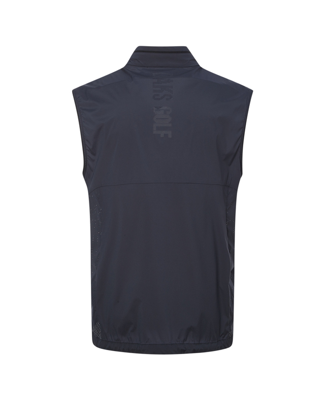 닥스 골프 [PREMIUM] 네이비 초경량 집업 VEST 진한 네이비 착용컷