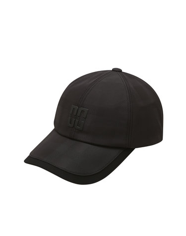 [ONLINE EXCLUSIVE] 블랙 하우스 체크 육각 볼캡