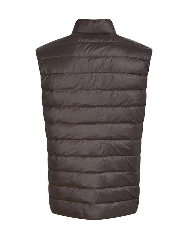 닥스 골프 [SOFT ATTITUDE][PREMIUM] 브라운 립텍스쳐 다운VEST 진한 브라운 상세