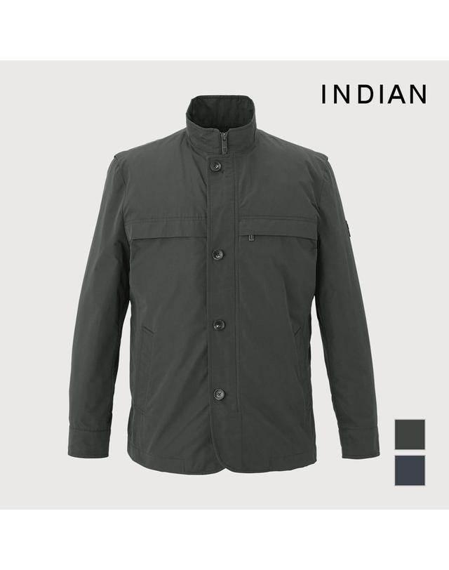 인디안 [INDIAN] 남성 자켓변형 착탈 사파리_MITKAXF8321 착용컷