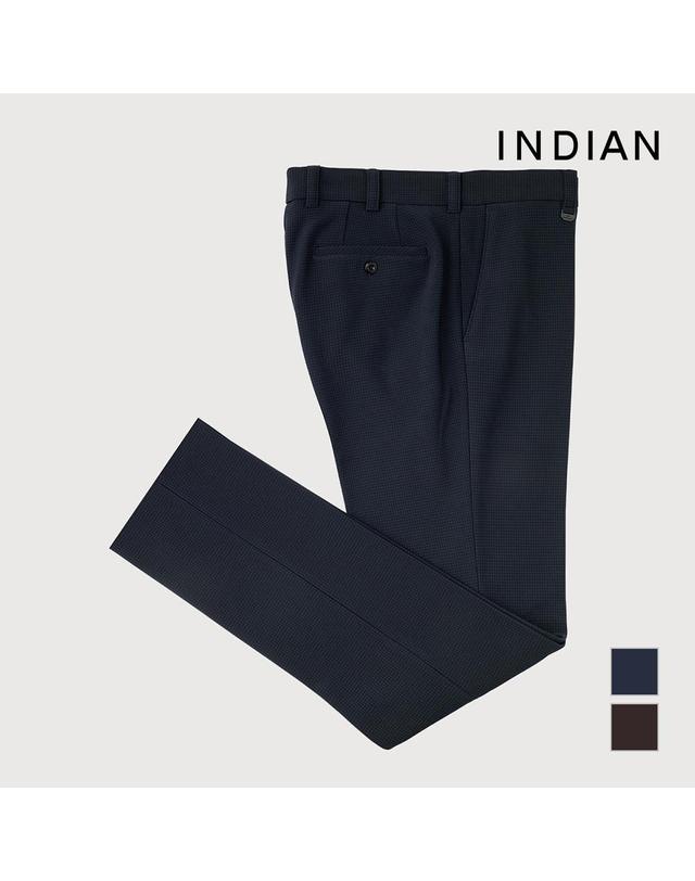인디안 [INDIAN] 지도리 본딩 바지_MIGDLXW9311 착용컷