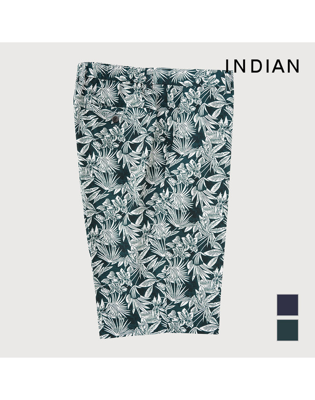 인디안 [INDIAN] 알로하 프린트 반바지_MITDSXM5201 착용컷