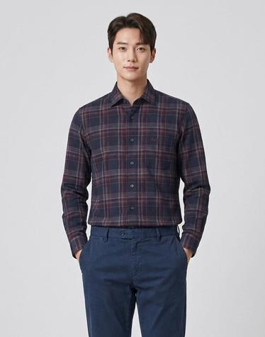 [INDIAN] 미디움 체크 셔츠_MITNL3F8201