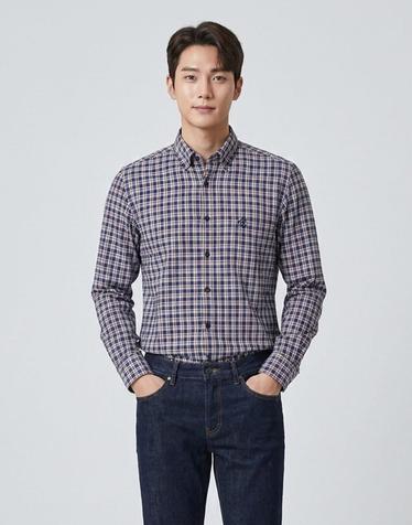 [INDIAN] 잔체크 셔츠_MITNL5F8301