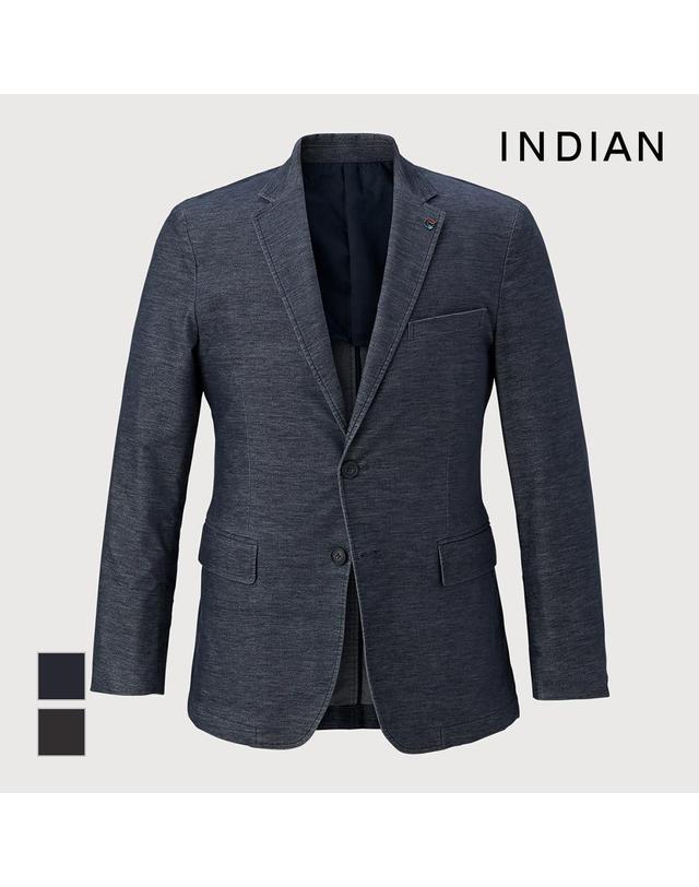 인디안 [INDIAN] 몰스킨 자켓_MITFU3F9111 착용컷