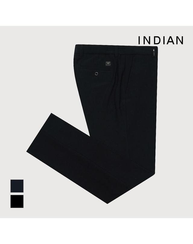 인디안 [INDIAN] 밍크본딩 밴딩 바지_MIGDL3WA221 착용컷