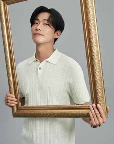 [INDIAN] 케이블 솔리드 폴로에리 반팔 니트_MIUBS4M2391