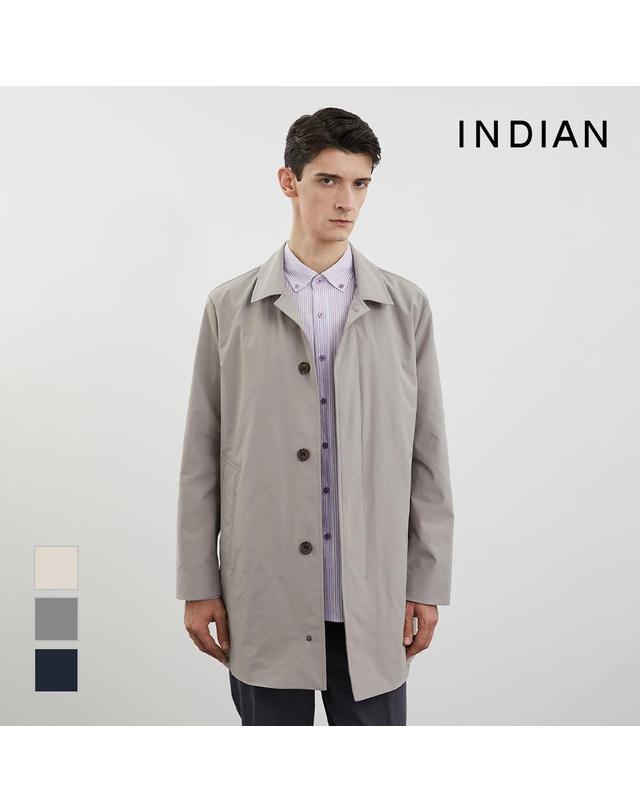 인디안 [INDIAN] 평에리 라이너 착탈 코트_MIEEH4S1101 착용컷