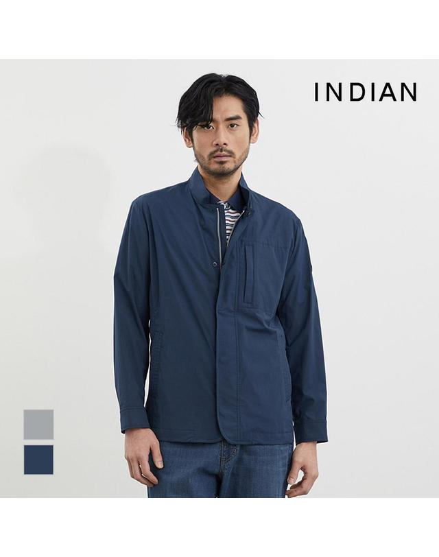 인디안 [INDIAN] 홑겹 경량 사파리_MIEKA4M3111 착용컷