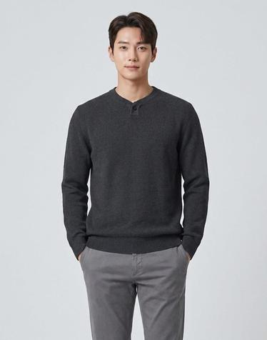 [INDIAN] 소방모 솔리드 헨리넥_MIVBR3F8181