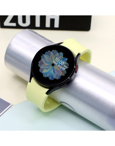 발렌티노루디 VRG108-YE 갤럭시워치 4 실리콘밴드 스트랩 20mm