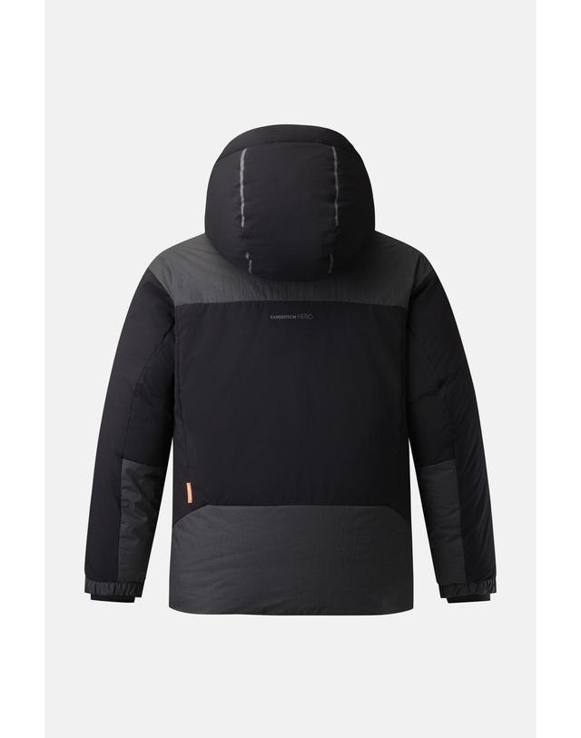 코오롱스포츠 [코오롱스포츠] 남녀공용 헤비 빌레이 다운 JWJDX25005BLK 착용컷