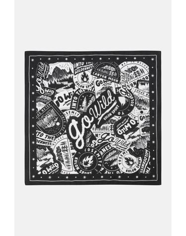 [코오롱스포츠] 하이킹 그래픽 반다나 QEAAX26111BLK