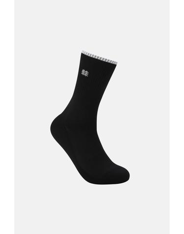 [코오롱스포츠] 에센셜 크루 삭스 QELAX26491BLK