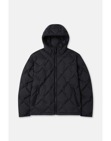 [코오롱스포츠] 남성 솟솟 후드 경량 다운 재킷 TLJDW26511BLK
