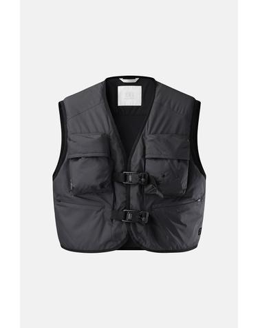 [코오롱스포츠] [Warm Daypack] 남성 멀티포켓 베스트 TLVAW26691CGY
