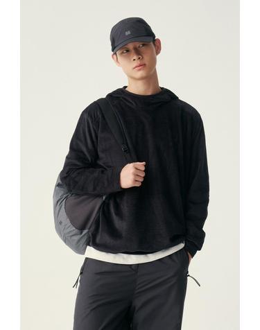 [코오롱스포츠] [Warm Daypack] 남성 액티브 후드 티셔츠 TLTBW26695CGY