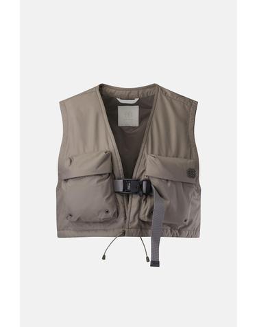 [코오롱스포츠] [Warm Daypack] 여성 멀티포켓 베스트 TVVAW26692MUD
