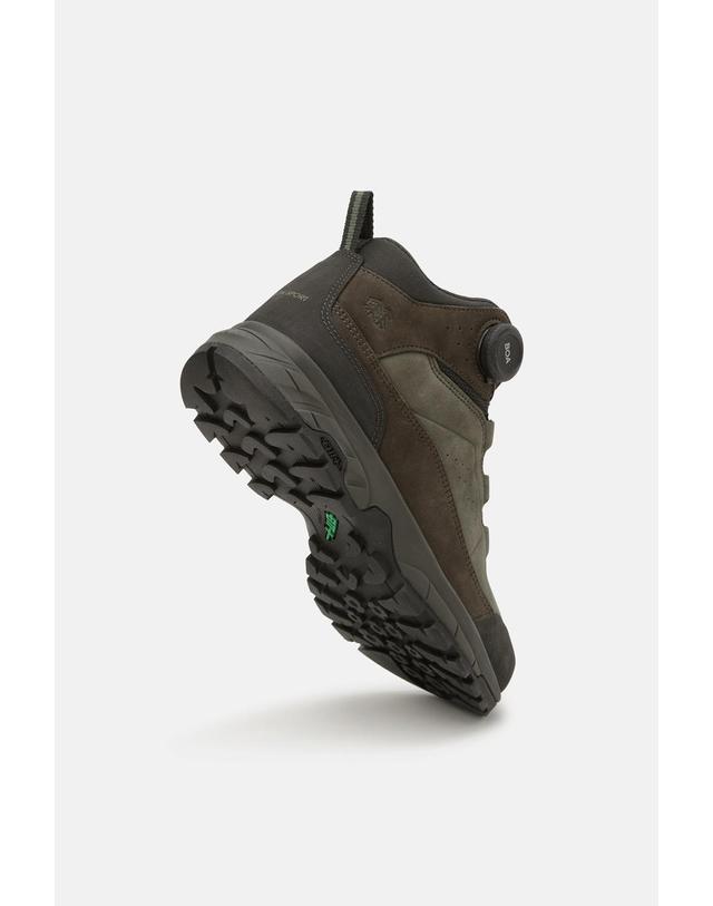 코오롱스포츠 [코오롱스포츠] 미드컷 하이킹 슈즈 페더 BOA GTX FE4HX26520KHA 착용컷