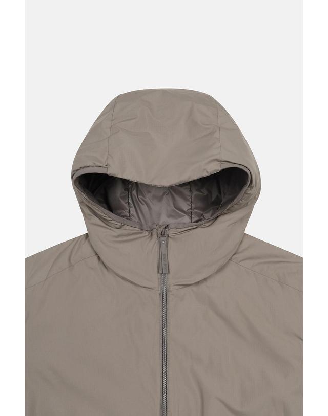 코오롱스포츠 [코오롱스포츠] [Warm Daypack] 남성 후드 인슐레이션 재킷 TLJJW26681MUD 착용컷