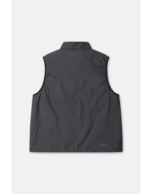 코오롱스포츠 [코오롱스포츠] [Warm Daypack] 남성 레귤러핏 스탠드넥 베스트 TLVAW26681CGY 착용컷