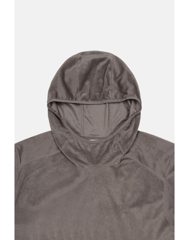 코오롱스포츠 [코오롱스포츠] [Warm Daypack] 남성 액티브 후드 티셔츠 TLTBW26695MUD 착용컷