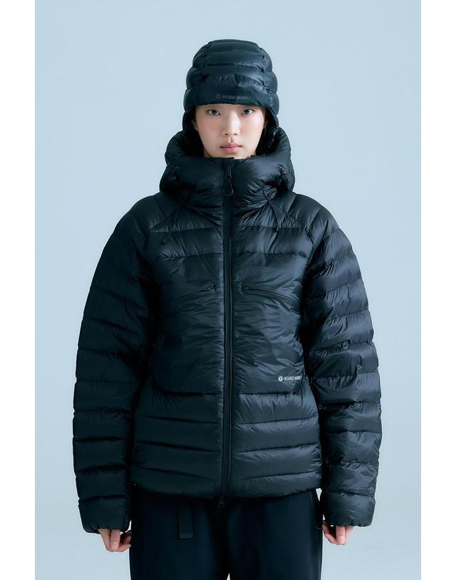 코오롱스포츠 [코오롱스포츠] WM 경량 다운햇 8NREW26110BLK 착용컷