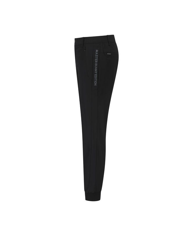 마스터바니에디션 남성 지퍼 포켓 사이드 밴딩 조거 팬츠 착용컷