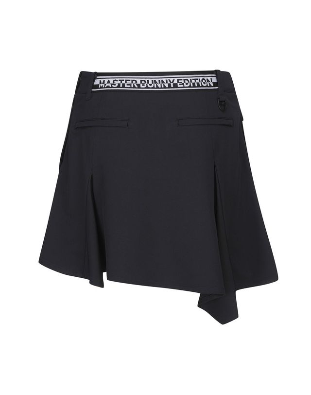 마스터바니에디션 여성 탈착 포켓 언발 큐롯 스커트 착용컷