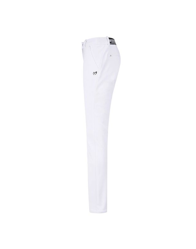 마스터바니에디션 여성 백 밴딩 기모 슬림 팬츠 착용컷