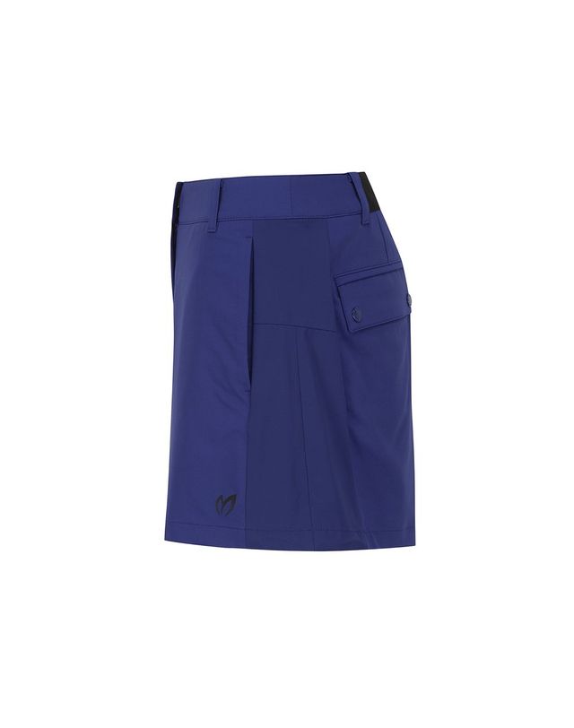 마스터바니에디션 여성 톤톤 배색 우븐 숏팬츠 착용컷