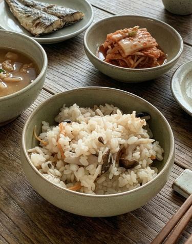 [버미큘라] 테이블웨어 라이스볼 (커브) 스프/요거트볼/장국/밥공기