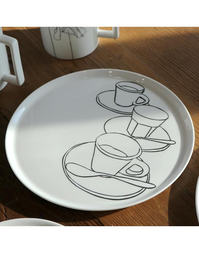 한국도자기 한국도자기x황혜선 PLATE(M) 1p 착용컷