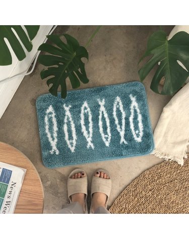 물고기 보들 발매트 주방매트 40x60cm