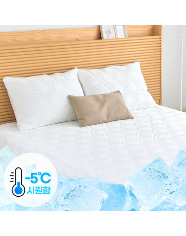 아쿨라 침대 냉감패드 3size 듀라론 쿨매트 베개커버