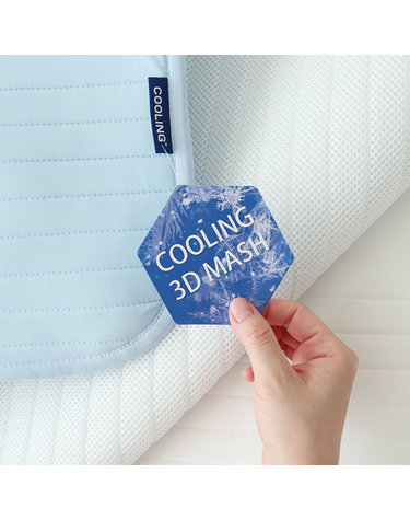 에누아 쿨링 3D 에어매쉬매트 통풍 침대 메쉬 여름매트 2size 2colors