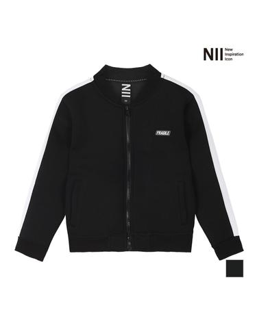 [NII] 아동 네오프렌 소매 띠배색 블루종_NNKCJUF8326