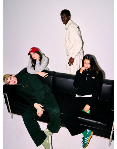 UNISEX GNRL 하프 집업 스웨트 세트 [4COL] / SBC3U02007SET