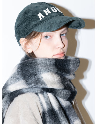 UNISEX 엔젤 레터링 코듀로이 볼캡 [GREEN] / SBC4U91007