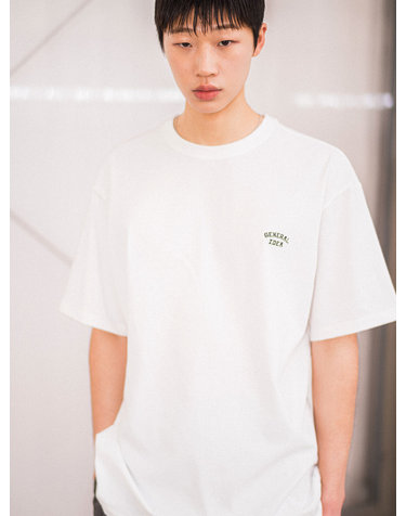 UNISEX 쿨링 로고 반팔 티셔츠 [WHITE] / SBD1U01001-MAN