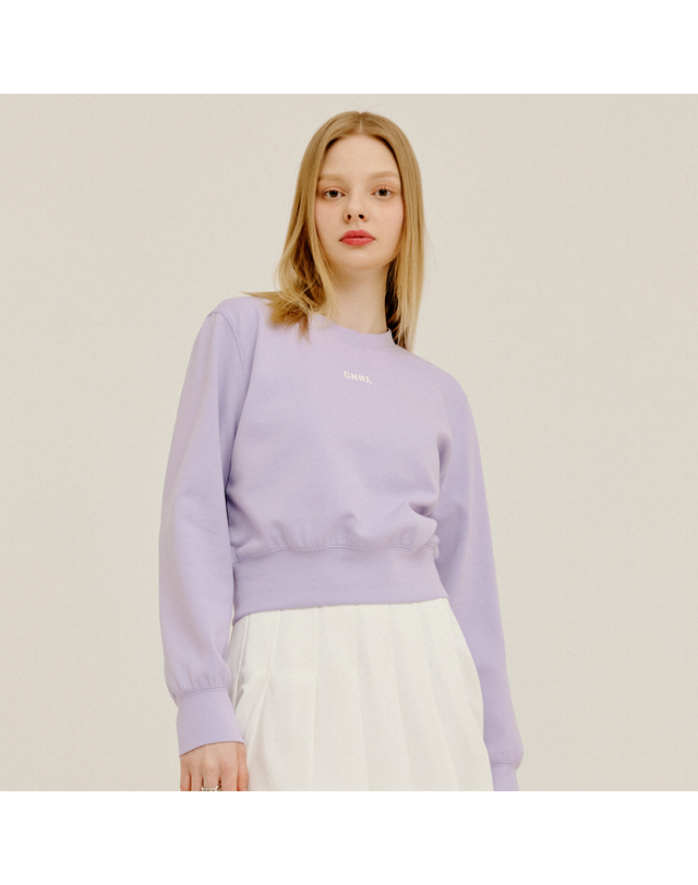 제너럴아이디어 제너럴 아이디어 UNISEX GNRL 스웨트 셔츠 [3COL] / SBC1U02011 착용컷
