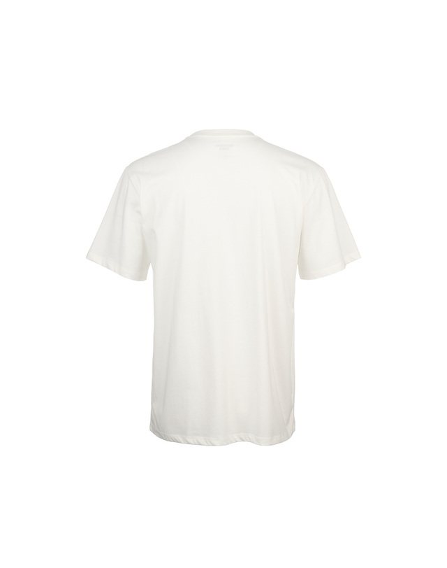 제너럴아이디어 제너럴 아이디어 UNISEX 쿨링 로고 반팔 티셔츠 [WHITE] / SBD1U01001-MAN 착용컷