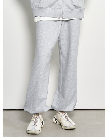UNISEX 에센셜 코지 스웨트 조거 팬츠 [MELANGE GREY] / SBD1U52040-MAN