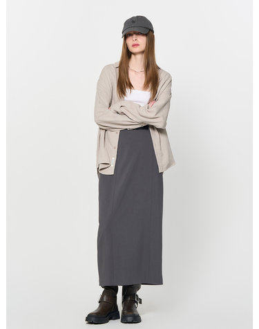 UNISEX 텍스처드 루즈핏 셔츠 [CITY GREY] / SBD3U03001-WOMAN