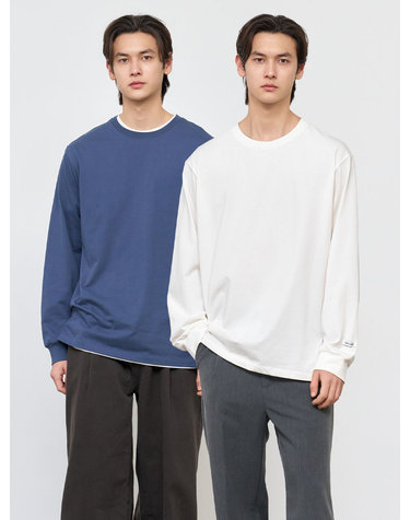 UNISEX 쿨링 롱 슬리브 티 [3COL] / SBE1U01004-MAN