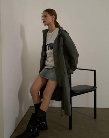 UNISEX 유틸리티 롱 사파리 점퍼 [3COL] / SBE1U07003-WOMAN