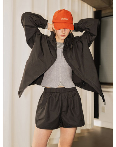 WOMAN 뉴아이디어 패커블 쇼츠 [BLACK] / WBE1L56531