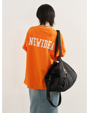 UNISEX 뉴아이디어 레귤러 반팔티 [ORANGE] / SBE2U01012-WOMAN